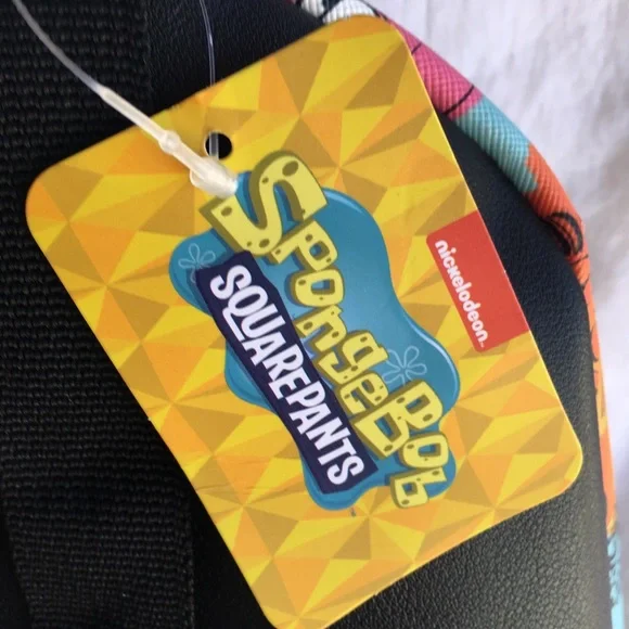 Bioworld Spongebob Squarepants Graffiti Print Mini Backpack NWT - Picture 6 of 7